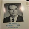 Image 4 : 1969 Robert D. Ray Inaugural Ceremonies State of Iowa Program & Invitation; & an Iowa Souvenir Deck 