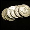 Image 5 : Early Group of Jefferson Nickels dating back to 1938. Includes (6) 1938 P, 42 P, (5) 47P, (2) S, (6)