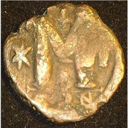 Anastasius 40 nummi (M) Copper from the Byzantine era, over 1,000 years old.