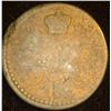Image 2 : 1842 Russia Copper Two Kopek.