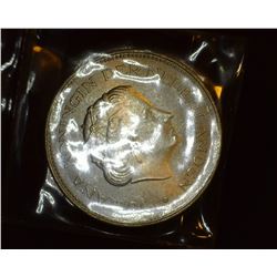 1945-1970 Netherlands Silver 10 Gulden. BU.