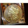 Image 1 : 1882 CC Morgan Silver Dollar, Almost Uncirculated.