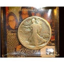 1916 P Walking Liberty Half Dollar, Good.