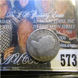 1831 Capped Bust Half Dime, VG.