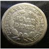 Image 2 : 1851 U.S. Seated Liberty Half Dime, Very Good.