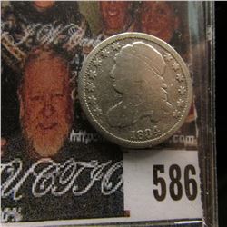 1834 Capped Bust Dime, AG-G.