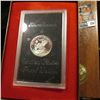 Image 2 : 1971 S Silver Proof Eisenhower Dollar in original case as issued.
