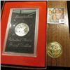Image 2 : 1971 S Silver Proof Eisenhower Dollar in original case as issued.