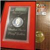 Image 1 : 1972 S Silver Proof Eisenhower Dollar in original case as issued.