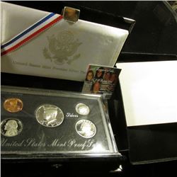 1992 S U.S. Silver Premier Proof Set, original as issued.