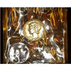 1945 P Mercury Dime, Brilliant Uncirculated.