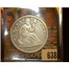 Image 1 : 1840 Liberty Seated Half Dollar, Good+.