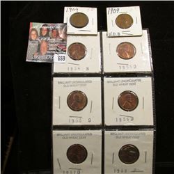 (8) Better Lincoln Cents including a 1909 P & P VDB
