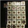 Image 1 : 20-Pocket Plastic Page with a collection of (24) Great Britain Half Pennies dated 1965-67. Several h