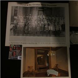 1919 era Envelope with Post Cards from "Christian Home Council Bluffs, Iowa". 'Doc' valued this set 