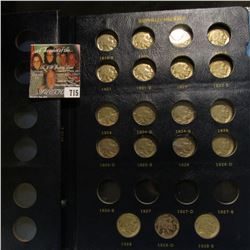 (21) 1928-1938 D Buffalo Nickels G-VF In a fancy Whitman Coin Album.