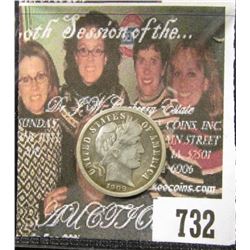 1909 O Barber Dime. F.