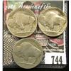 Image 2 : 1921 VG, 1923 F & 1923 S VG  Buffalo Nickels.