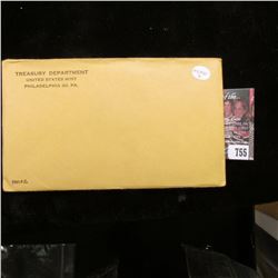 1960 US Proof Set Original as Issued.  Unopened Envelope.