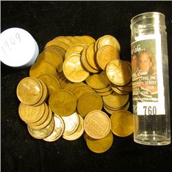 1909 P Solid-date Roll of Lincoln Cents (52 pcs.) Grades in this roll go up to EF, not your standard