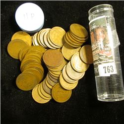 1911 P Solid-date Roll of Lincoln Cents (55 pcs.) Grades average VG in this group.