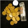 Image 2 : 1914 P Solid-date Roll of Lincoln Cents (56 pcs.) Grades up to Fine.