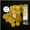 Image 2 : 1918 D Solid-date Roll of Lincoln Cents (55 pcs.) Grades up to Fine.