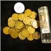 Image 1 : 1918 S Solid-date Roll of Lincoln Cents (53 pcs.) Grades up to Fine.