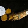 Image 1 : 1920 D Solid-date Roll of Lincoln Cents (56 pcs.) Average circulated.