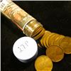 Image 1 : 1927 P Solid-date Roll of Lincoln Cents (more than 50 pcs.) Grades up to Very Fine.