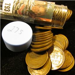 1927 S Solid-date Roll of Lincoln Cents (more than 50 pcs.) Grades up to Fine.