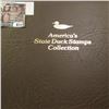 Image 1 : 1990 Album "America's State Duck Stamps Collection A complete mint stamp collection of new and beaut
