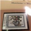 Image 5 : 1992 Album "America's State Duck Stamps Collection A complete mint stamp collection of new and beaut