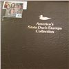 Image 1 : 1993 Album "America's State Duck Stamps Collection A complete mint stamp collection of new and beaut
