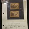 Image 1 : Pair of RW6 1939 Signed U.S. Department of Agriculture Migratory Bird Stamps.
