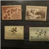 Image 2 : RW37 1970 U.S. Department of Agriculture Migratory Bird Stamp, Fine, signed by D.L. Hampshire, whom 