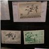 Image 4 : (4) RW40 1973 U.S. Department of Agriculture Migratory Bird Stamps, Fine, signed.
