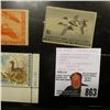 Image 3 : (2) RW41 1974 U.S. Department of Agriculture Migratory Bird Stamps, Fine, signed.