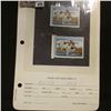 Image 1 : Pair RW54 1987 U.S. Department of Agriculture Migratory Bird Stamps, Fine, signed.