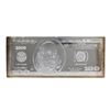 Image 1 : 2000 $100 Washington Mint 4 oz. .999 Fine Silver Bar
