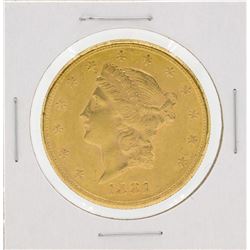 1881-S $20 Liberty Head Double Eagle Gold Coin