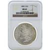 Image 1 : 1880-S $1 Morgan Silver Dollar Coin NGC MS65