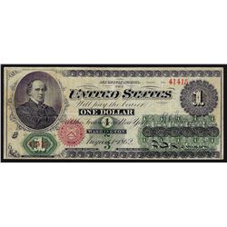 1862 $1 Legal Tender Note