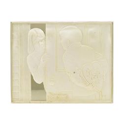 Norman Rockwell Fondest Memories 1500 Grains Sterling Silver Ingot