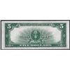 Image 2 : 1923 $5 Silver Certificate Porthole Note