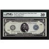 Image 1 : 1914 $5 Federal Reserve Note New York PMG Very Fine 30