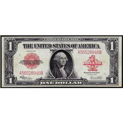 1923 $1 Legal Tender Red Seal Note