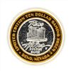 Image 1 : .999 Silver Reno Hilton $10 Casino Gaming Token Limited Edition