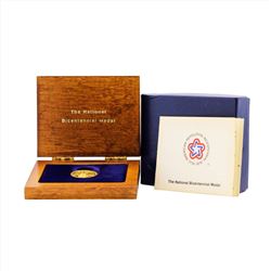 1776-1976 US Mint American Revolution The National Bicentennial Medal Gold Coin