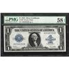 Image 1 : 1923 $1 Silver Certificate Note PMG Choice About Uncirculated 58EPQ